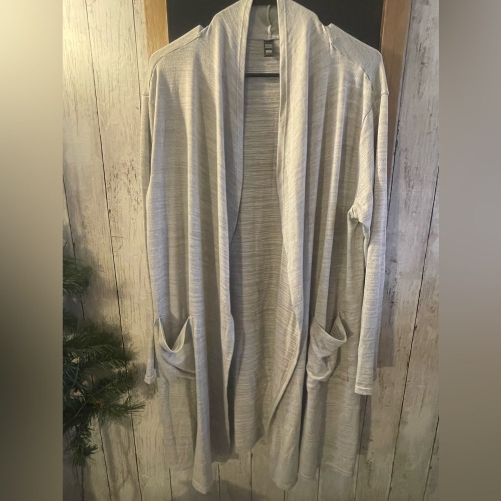 32 Degrees Women's Soft Comfy Cardigan Wrap Cover Up Quick Drying Xl- GREY